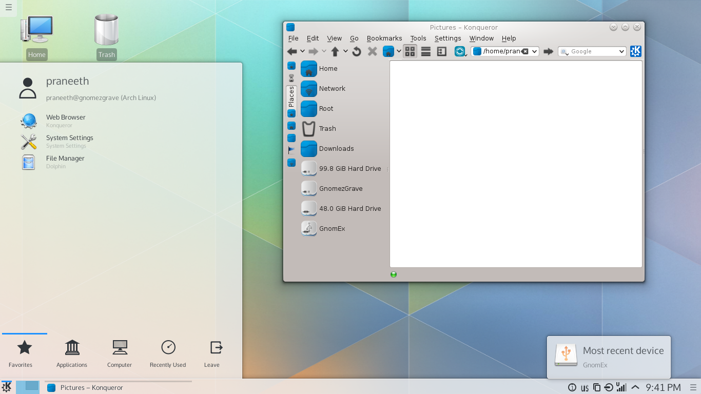 KDE Plasma 5 is out..!!