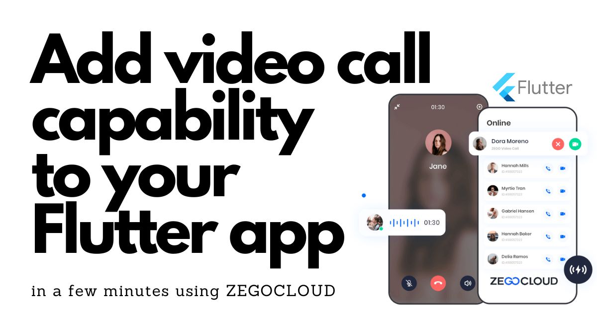 Add a video call feature to your app using ZEGOCLOUD in a few minutes